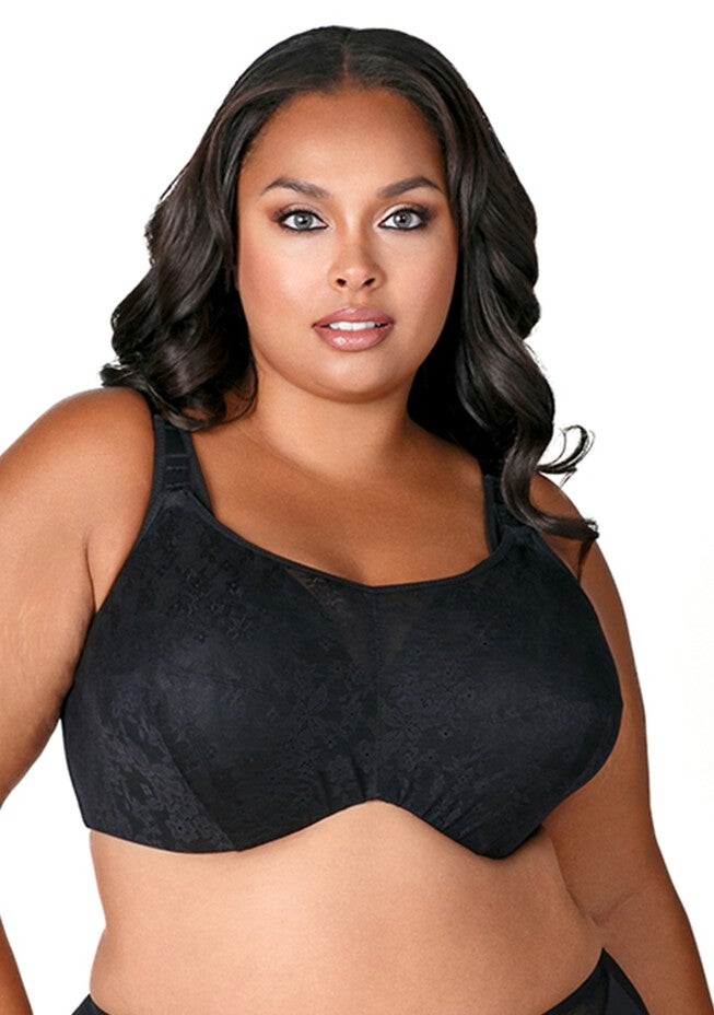 Curvy Chic Nursing Cami Underwire Bra 2022, BLACK, hi-res image number 0