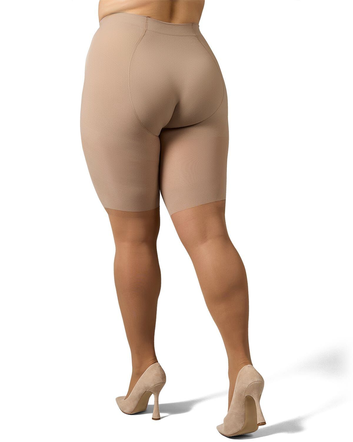 Half & Half Support Leg Tights, HONEY, alternate image number 3