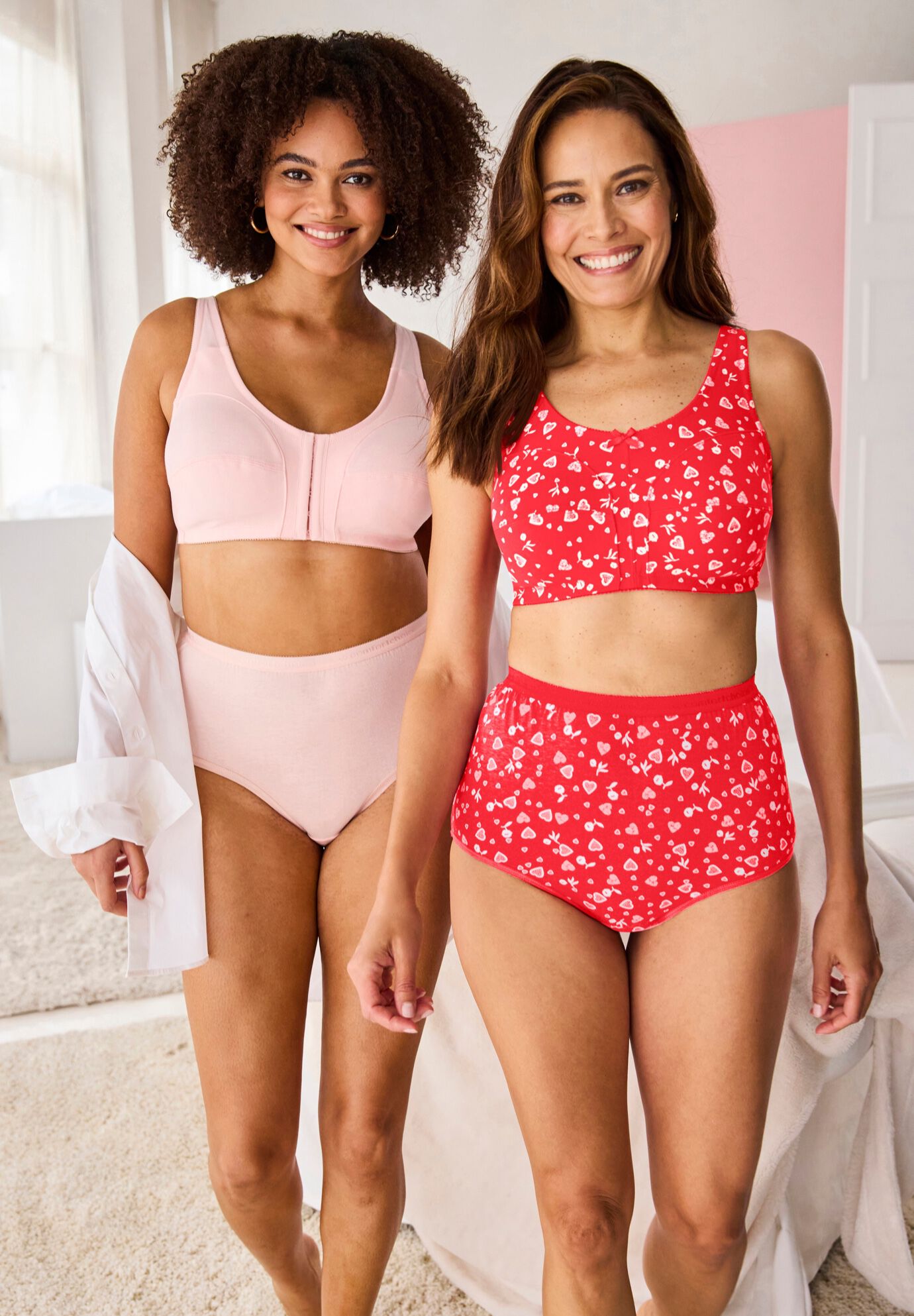 Comfort Choice&reg; Front-Close Wireless Bra, , alternate image number 2