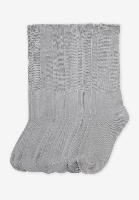 6-Pack Rib Knit Socks , GREY PACK, hi-res image number null