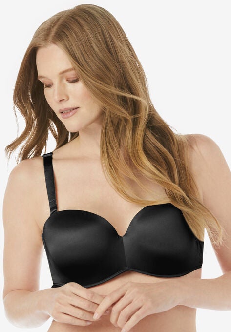 New Multi-Way Strapless Bra, BLACK, hi-res image number null