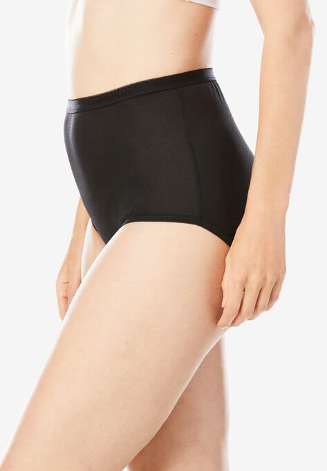 5-Pack Nylon Full-Cut Brief , , alternate image number null