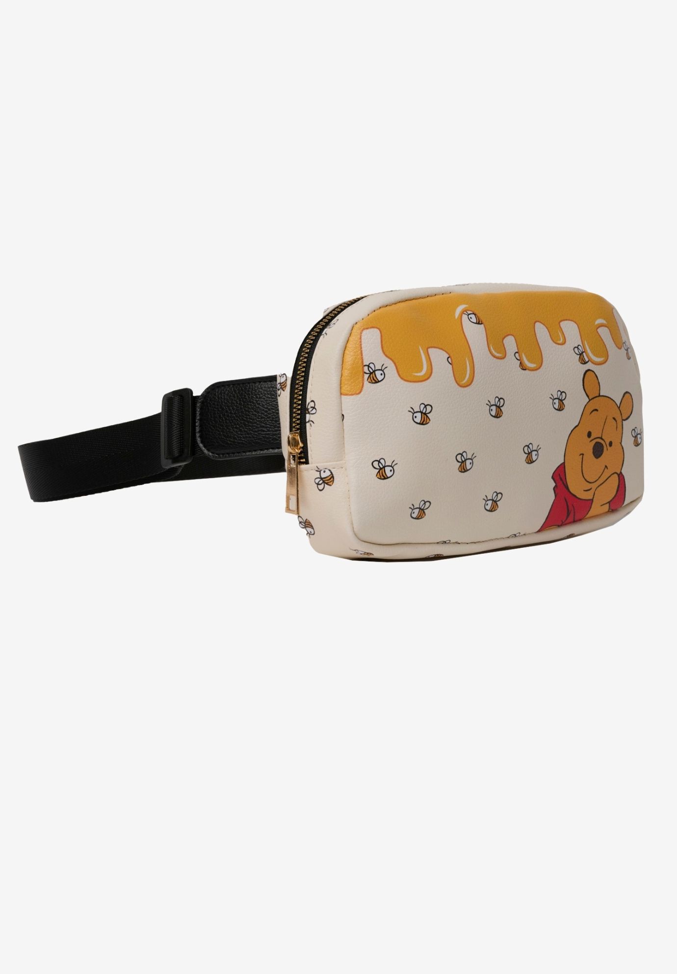 Disney Winnie the Pooh Belt Bag Crossbody Fanny Pack Waist Bag Women, WHITE, alternate image number 5