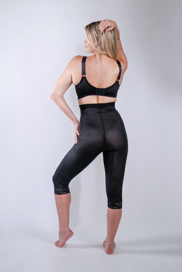 Leg Shaper/Pant Liner Medium Shaping 6266, BLACK, on-hover image number 1