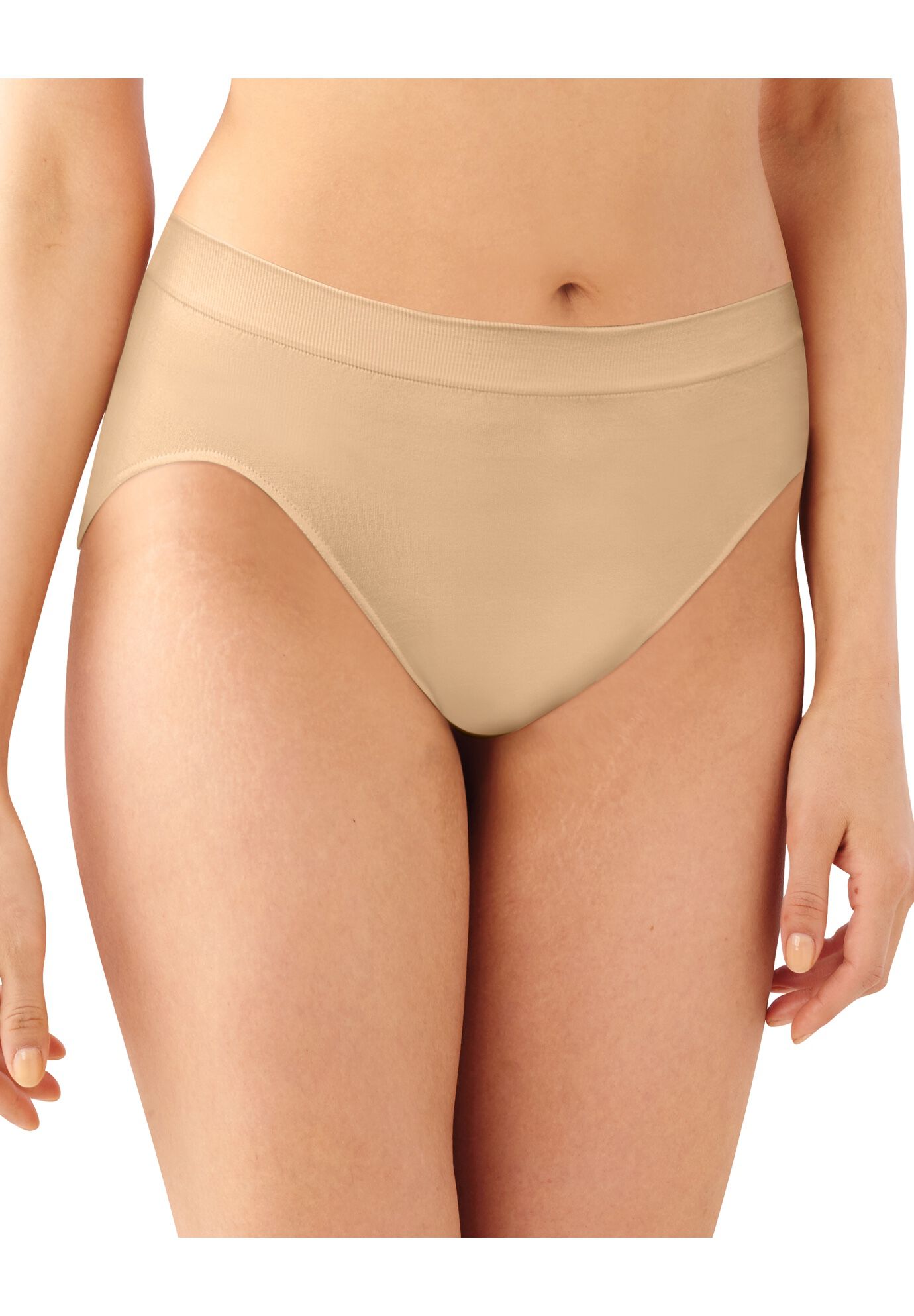 Comfort Revolution&reg; Hi Cut Panty , NUDE, hi-res image number 0