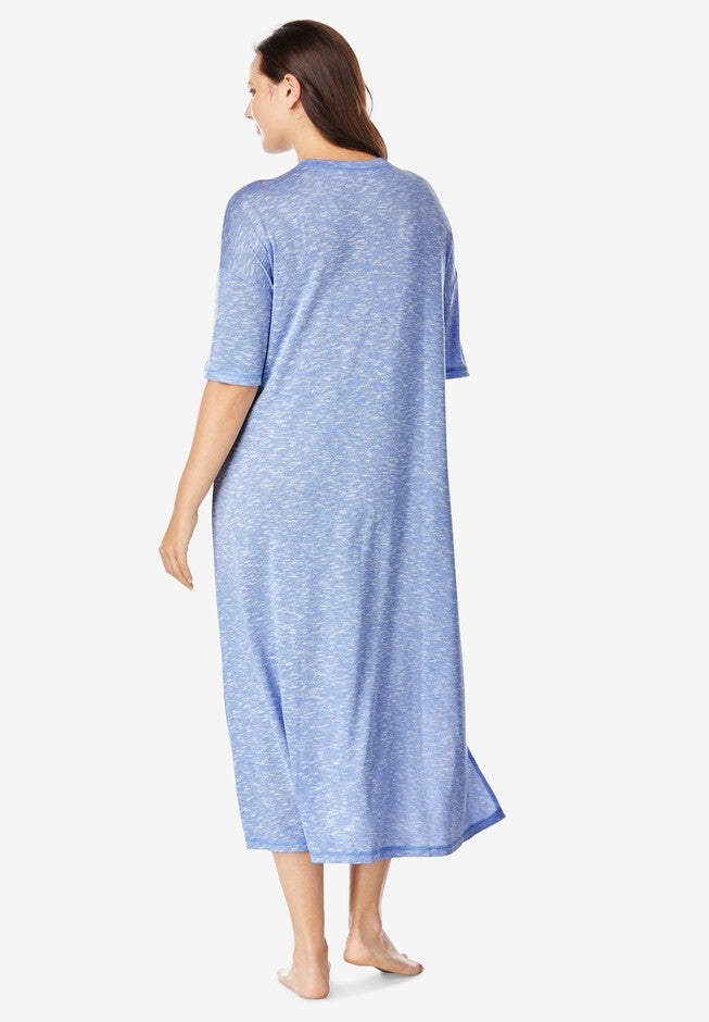 Long Marled Sleepshirt , , on-hover image number null
