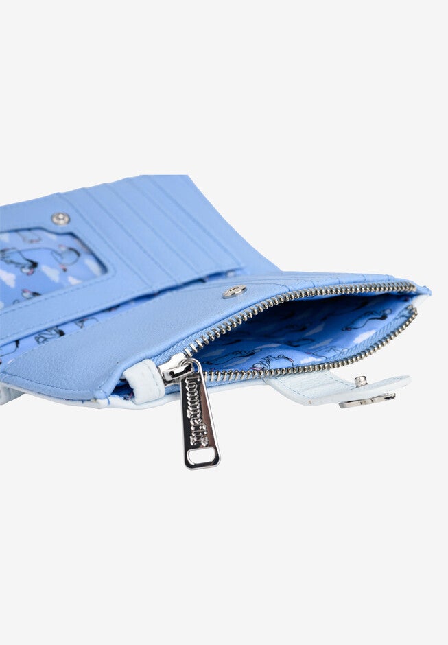 Loungefly X Disney Women'S Eeyore Snap Flap Wallet Clouds Wallet, , alternate image number 4