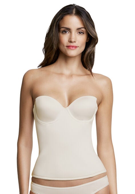 Paige seamless padded longline bra, , alternate image number null