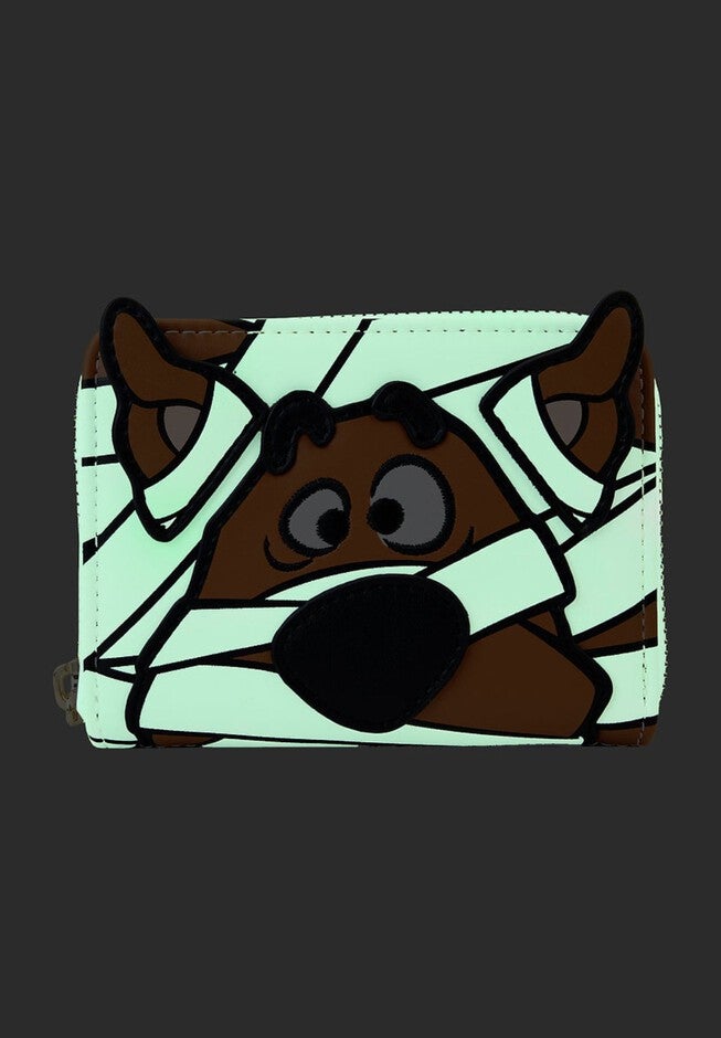 Loungefly x Warner Bros Scooby Doo Mummy Wallet Zip Around Halloween, WHITE, alternate image number 2