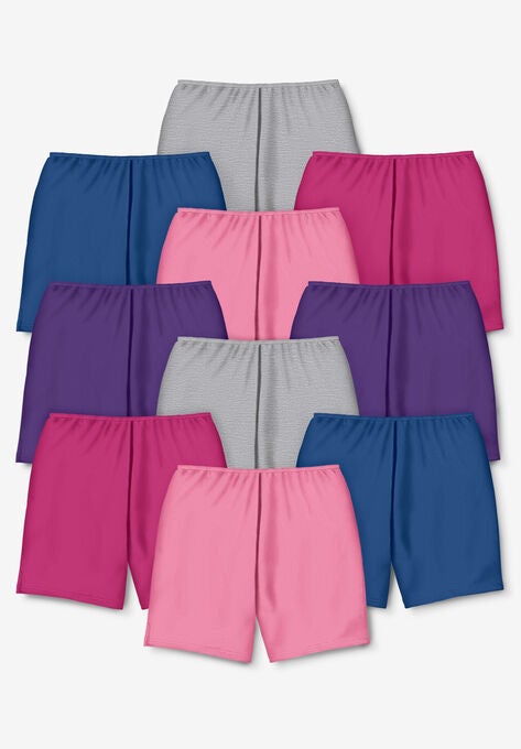 Comfort Choice® 10-Pack Cotton Boxer, MIDTONE PACK, hi-res image number null
