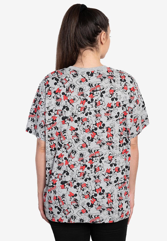 Mickey and Minnie Mouse T-Shirt, , on-hover image number 1