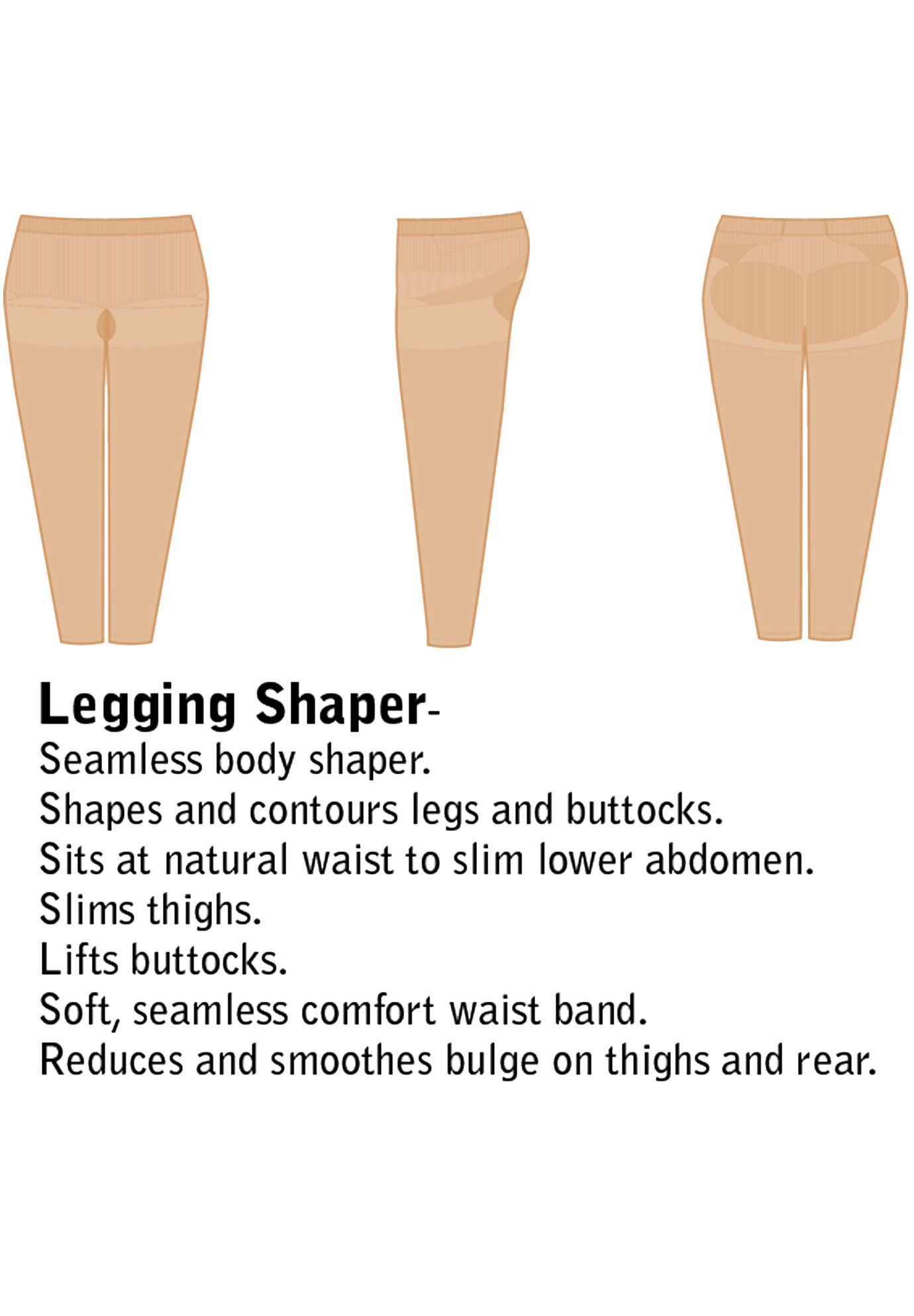 Julie France by Euroskins Legging Shaper Girdle, , on-hover image number 1