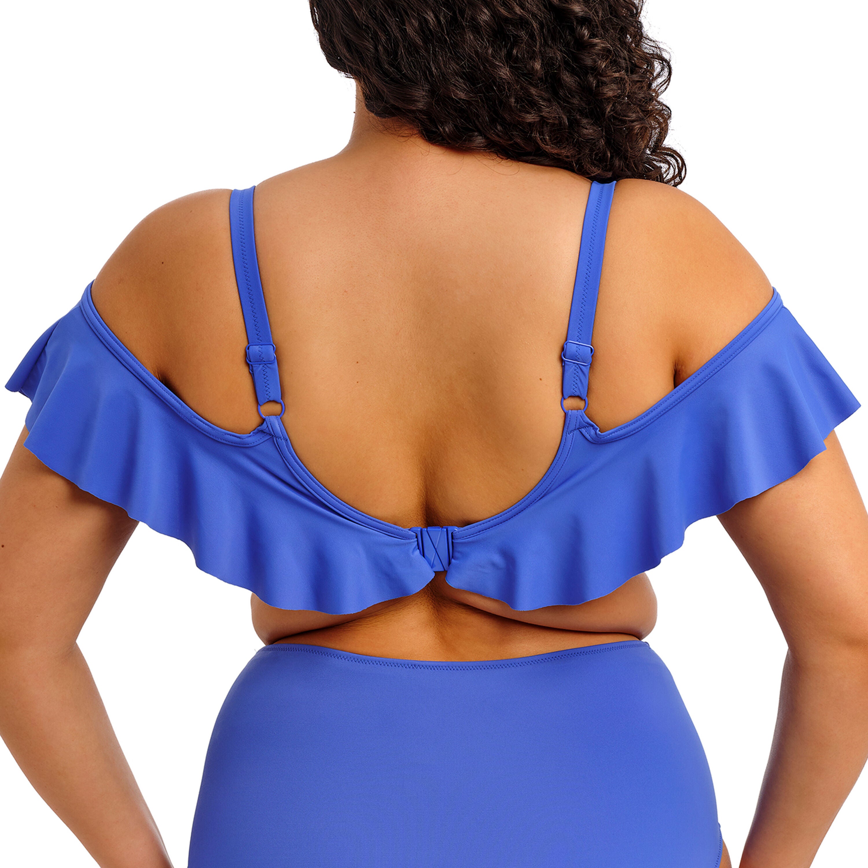 Plain Sailing Underwire Plunge Bikini Top, AZURE, on-hover image number 1