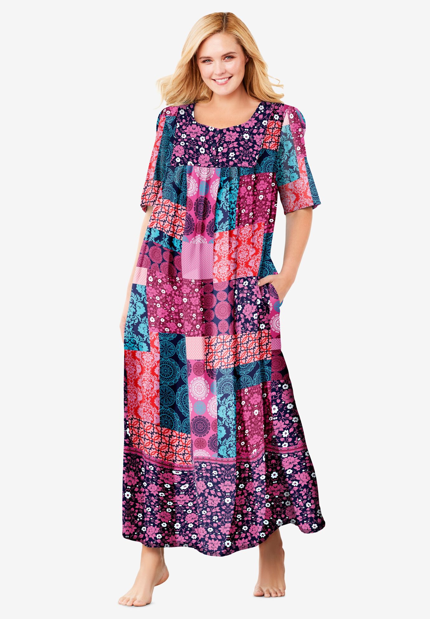 plus size lounge dress