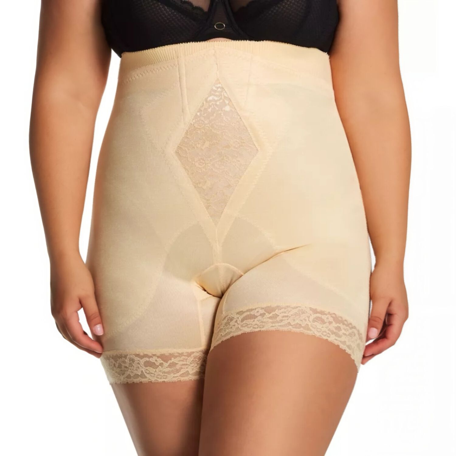 High Waist Long Leg Shaper 6206, BEIGE, hi-res image number 0
