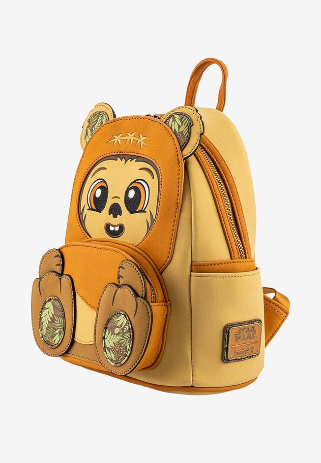 Loungefly X Star Wars Wicket W. Warrick Cosplay Mini Backpack, , on-hover image number null