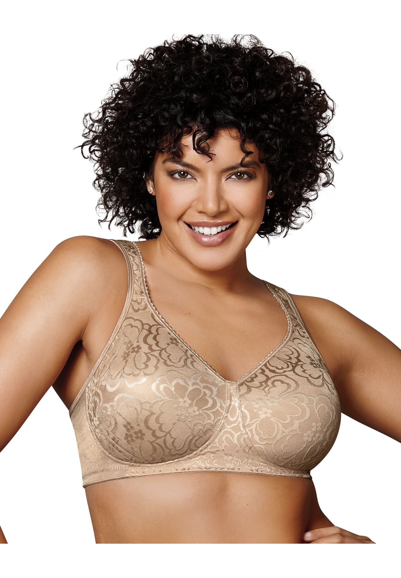 Playtex&reg; 18 Hour Ultimate Lift & Support Wirefree Bra, NUDE, hi-res image number 0