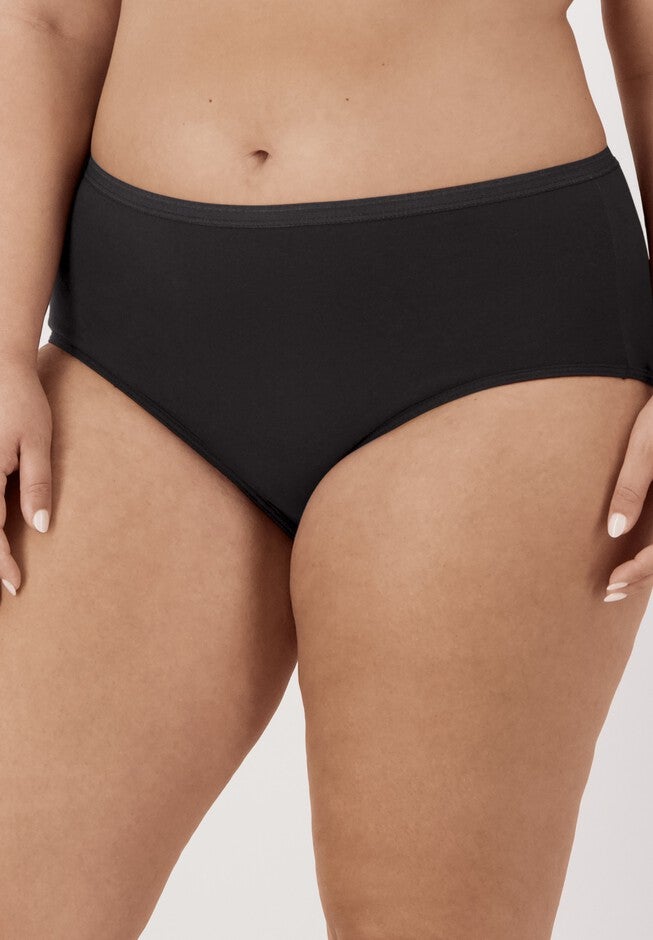Women'S Cotton Brief, Assorted Underwear, 10 Pack, , alternate image number null