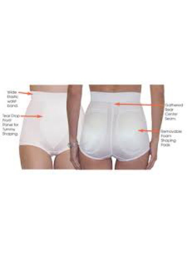 High Waist Padded Panty Light Control, , on-hover image number 1