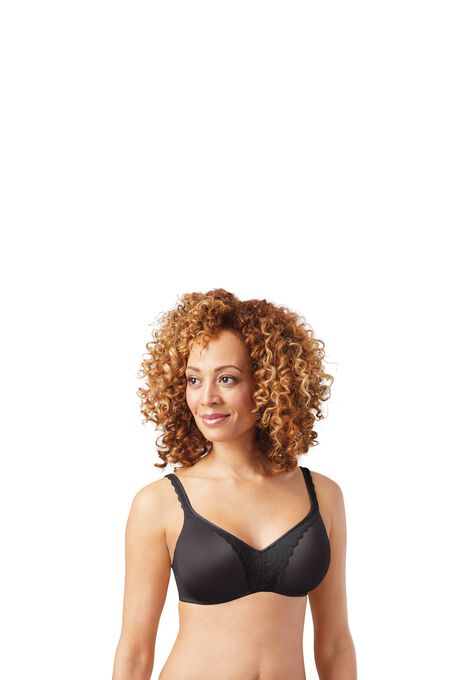 One Smooth U&reg; Post Surgery Comfort & Support Wirefree Bra , CHARCOAL, hi-res image number null