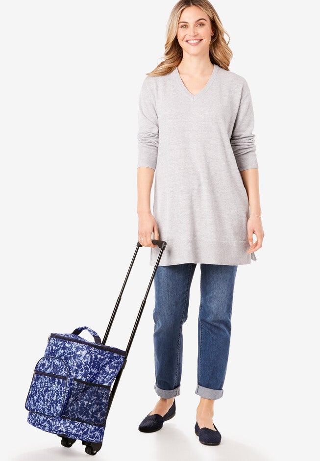 Wheeled Cooler, ULTRA BLUE BATIK, hi-res image number null