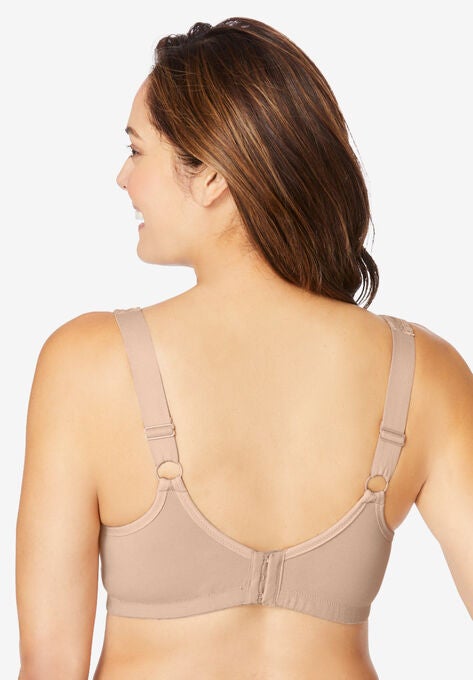 Wireless Ruched Bra , , on-hover image number null