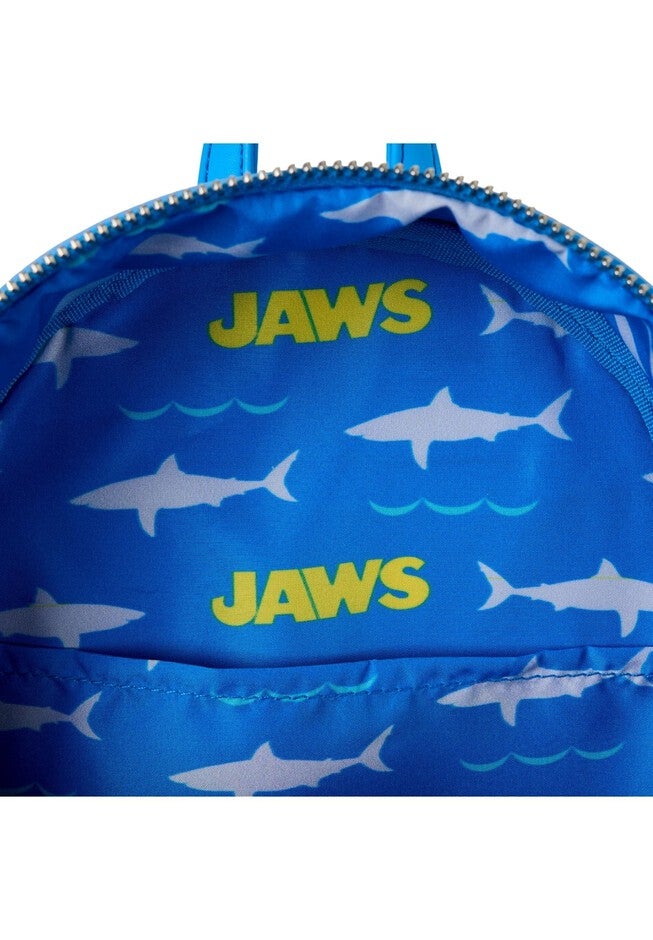 Loungefly x Universal Studios Jaws Mini Backpack, BLUE, alternate image number null