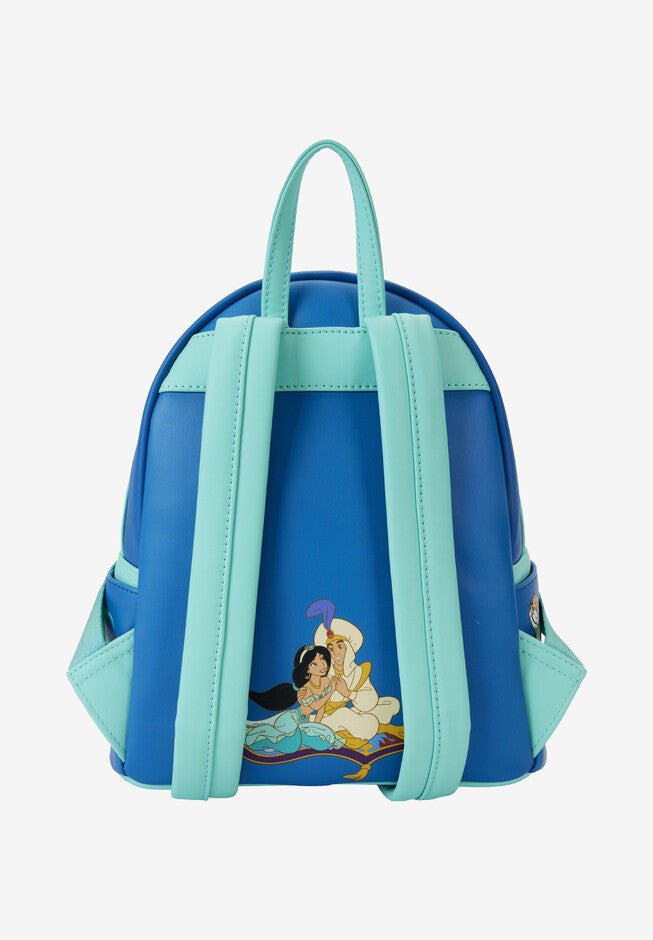 Loungefly X Disney Princess Jasmine Aladdin Lenticular Mini Backpack, , on-hover image number null