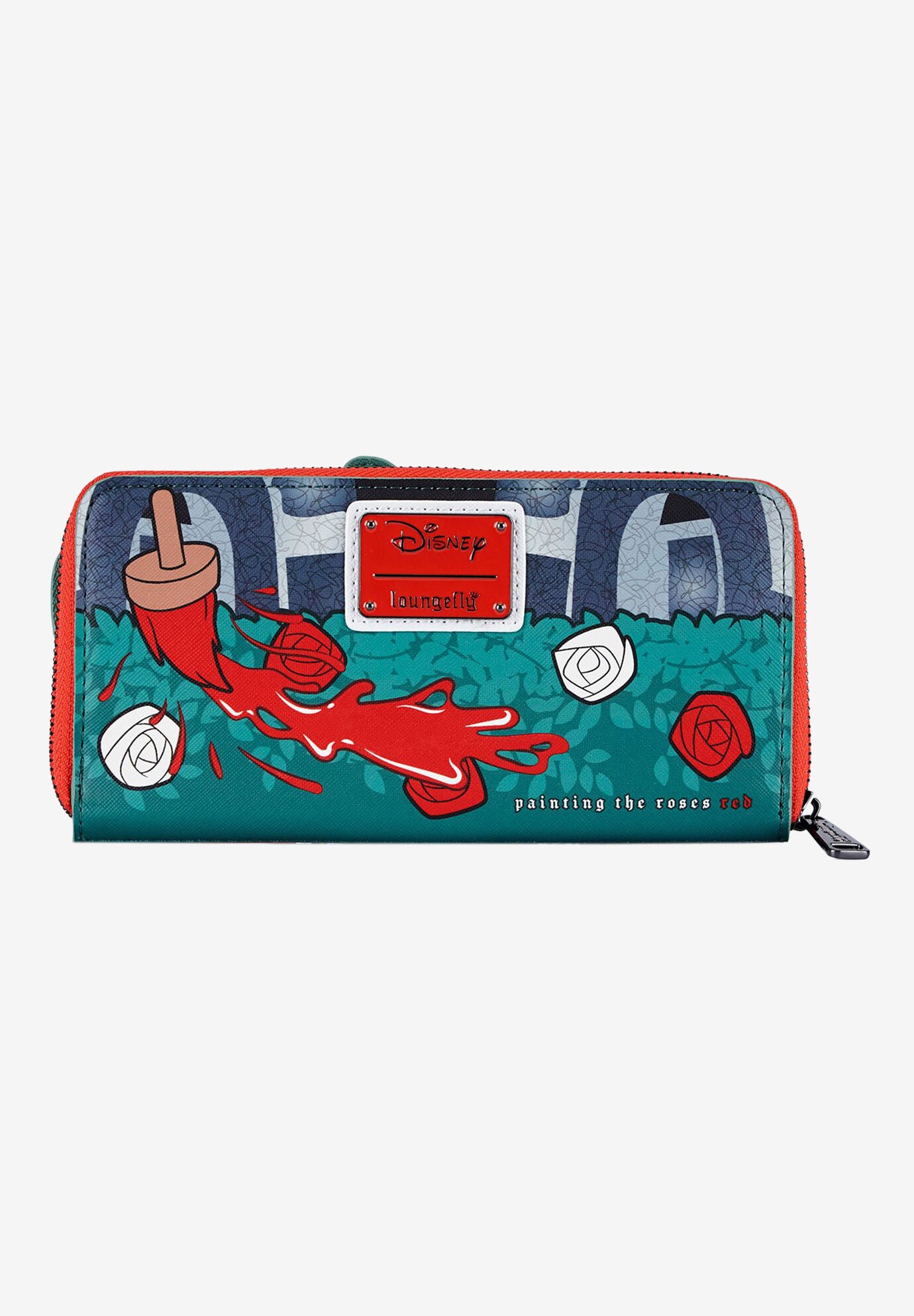 Loungefly X Disney Zip Around Wallet Queen Of Hearts Alice In Wonderland, , alternate image number 2