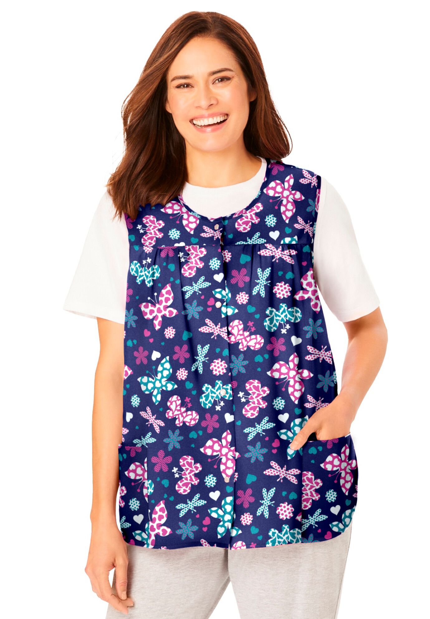 Snap-Front Apron, , alternate image number 2