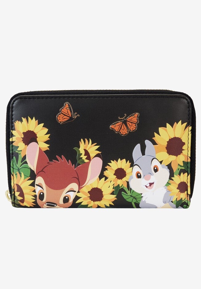 Ladies' Loungefly X Disney Bambi And Friends Zip Around Wallet, 4503765 ...
