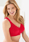 Lace Wireless Posture Bra , CLASSIC RED, hi-res image number null