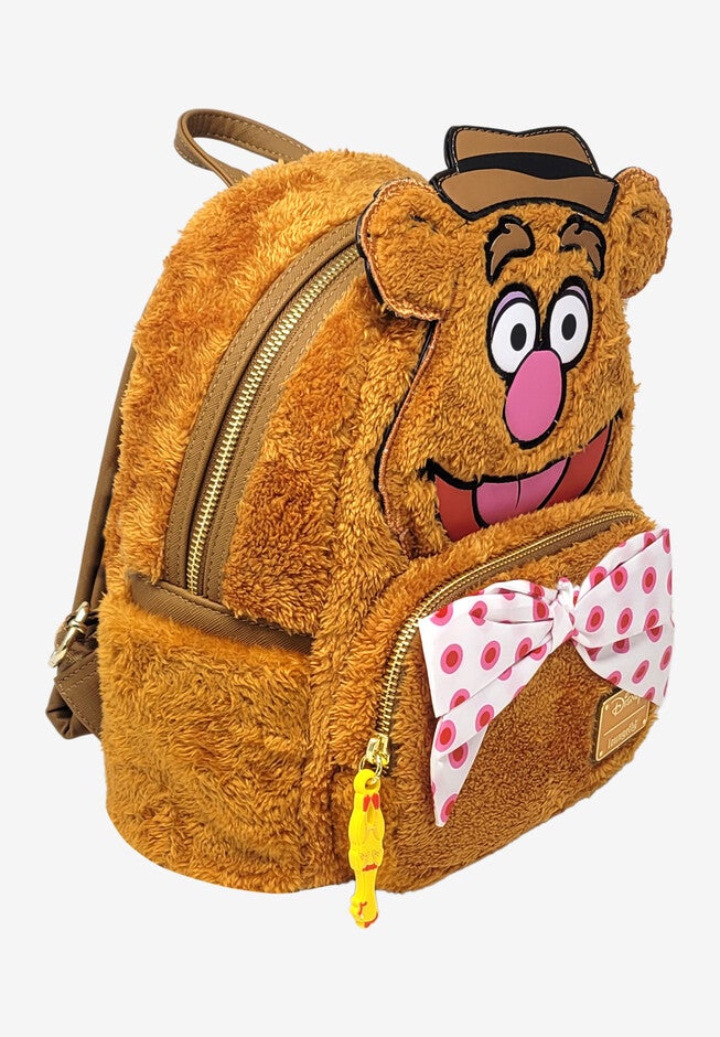 Loungefly X Disney The Muppets Fozzie Bear Mini Backpack, , alternate image number 2