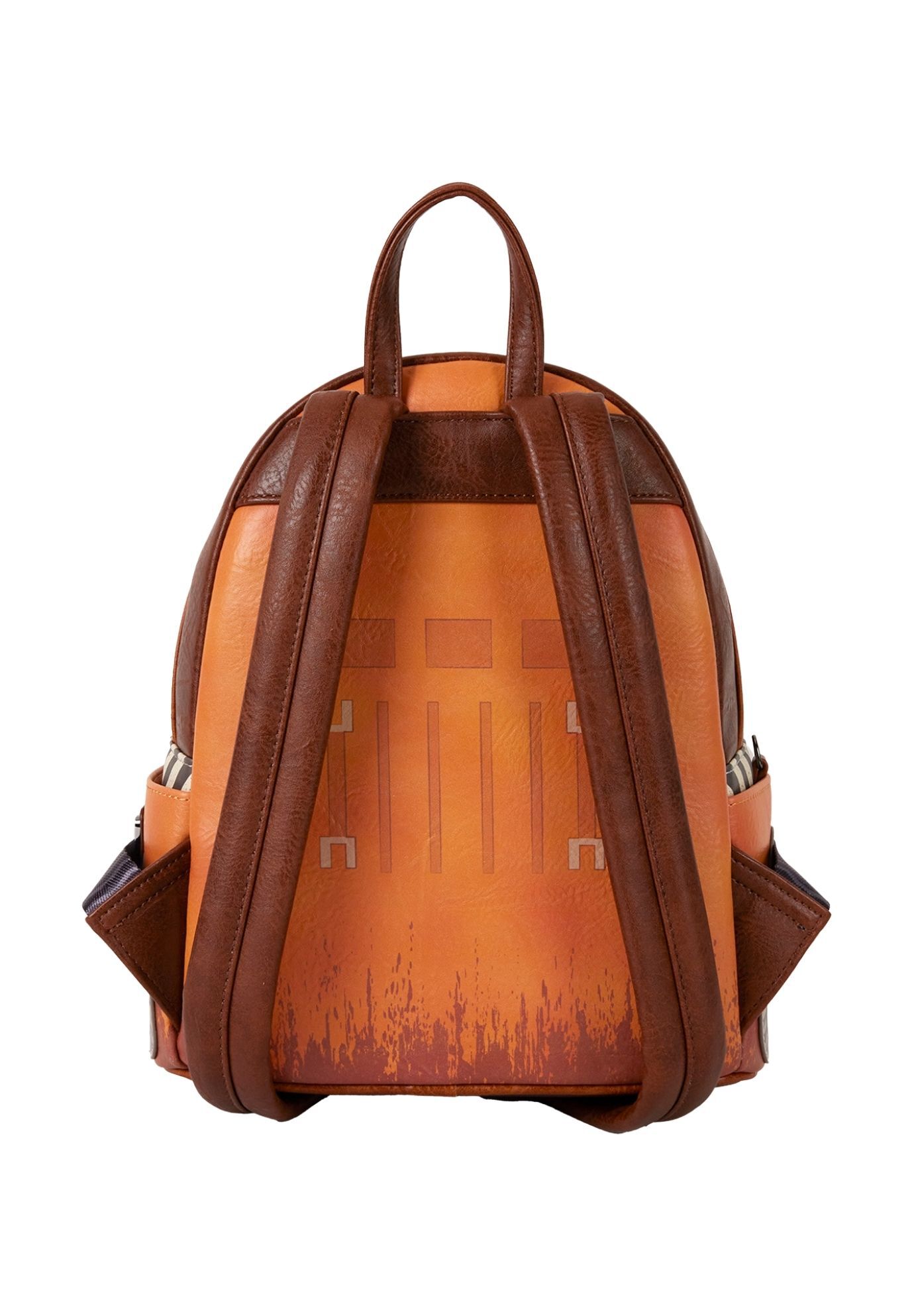 Loungefly x Pixar WALL-E Mini Backpack with Coin Bag Cosplay Lenticular, BLACK, on-hover image number 1