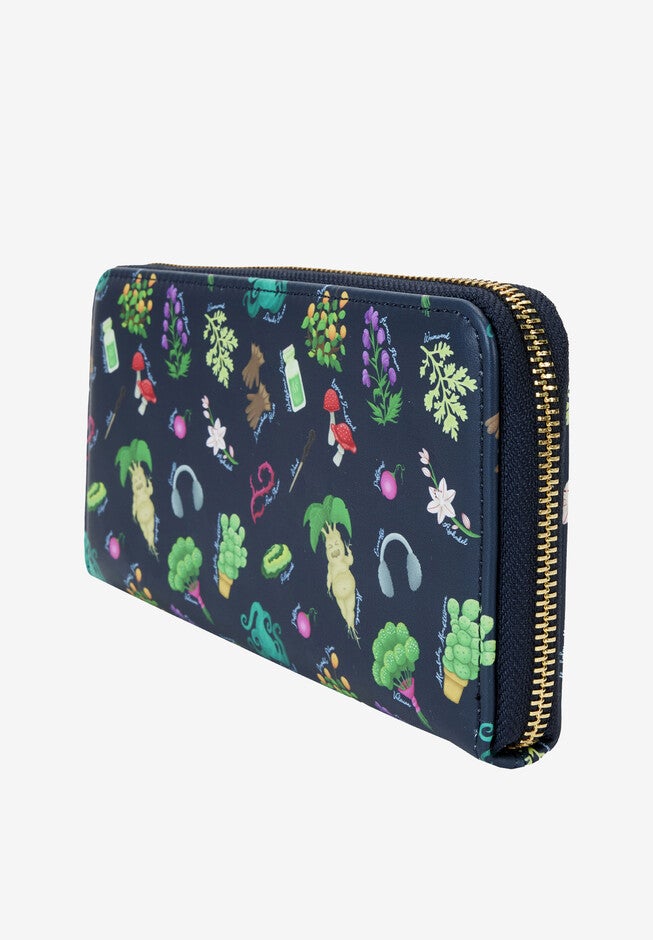 Loungefly X Harry Potter Herbology Women'S Zip Around Wallet, , alternate image number null