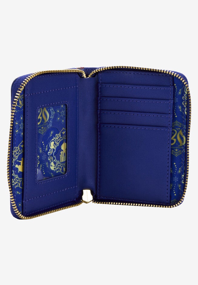 Loungefly X Disney Zip Around Wallet Aladdin Jasmine A Whole New World, , alternate image number 3