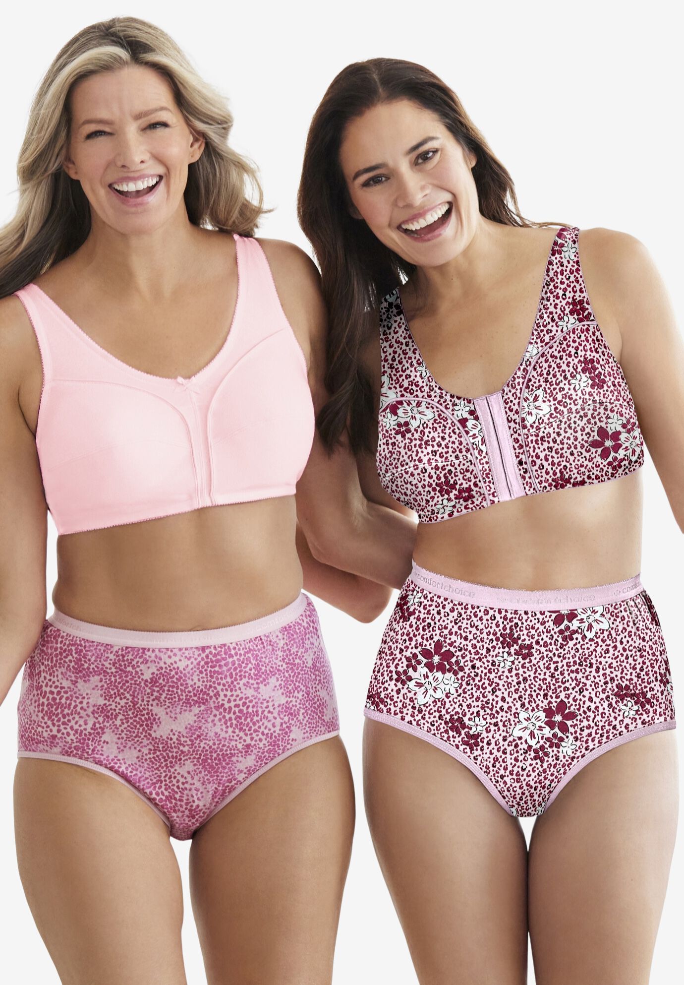 Comfort Choice&reg; Front-Close Wireless Bra, , alternate image number 3