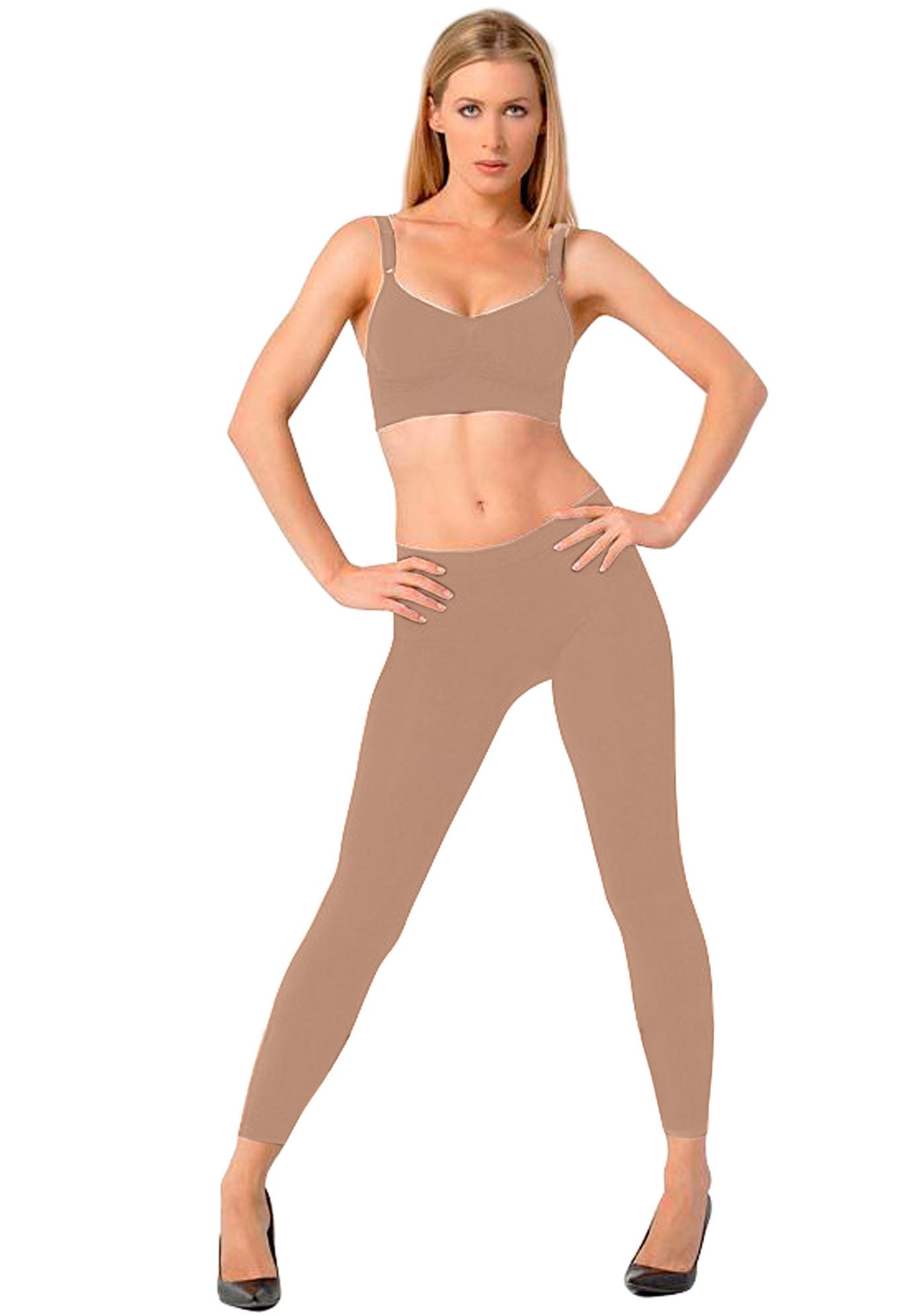 Julie France by Euroskins Legging Shaper Girdle, NUDE, hi-res image number 0