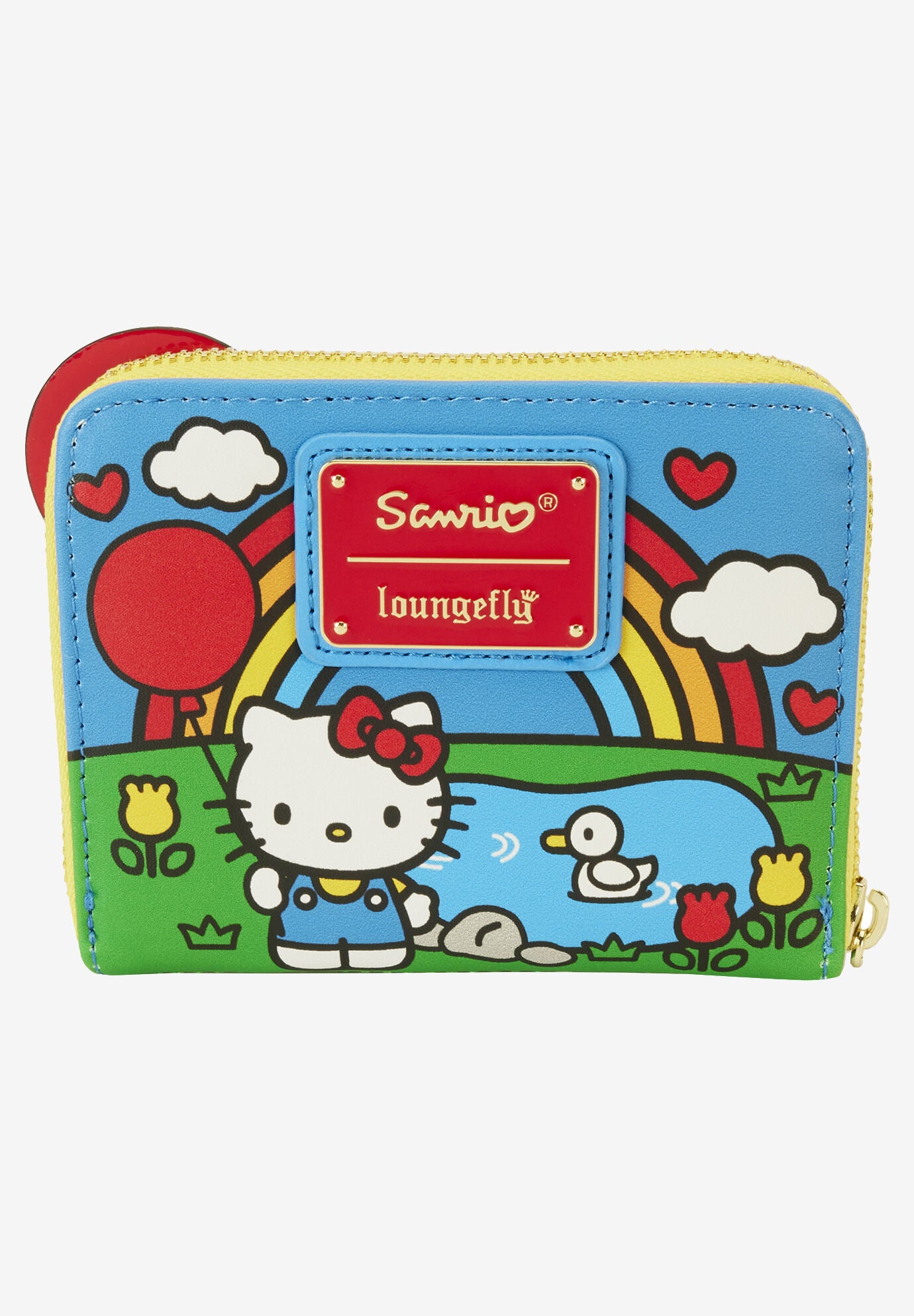 Loungefly X Sanrio Zip Around Wallet Hello Kitty 50Th Anniversary, , on-hover image number 1