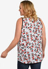 Minnie Mickey Mouse All-Over Print Tank Top, , on-hover image number 1