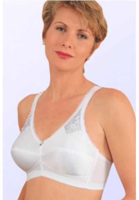 Contemporary Perma-Form® Back Hook Bra, LEFT BEIGE, hi-res image number null