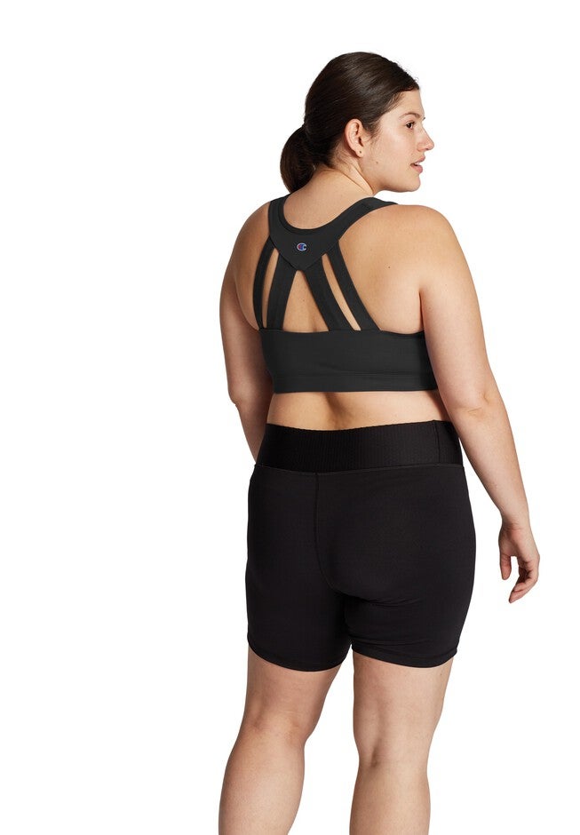 The Absolute Strappy Plus Sports Bra , , on-hover image number null