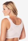 Front-Close Cotton Wireless Posture Bra , , on-hover image number null