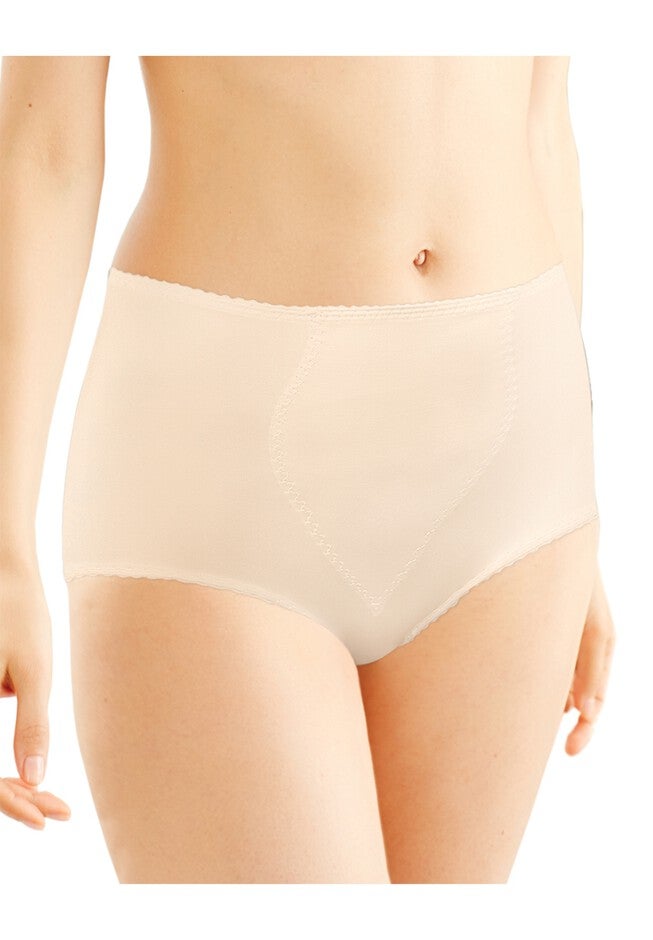 Tummy Panel Brief Light Control 2-Pack , LIGHT BEIGE, hi-res image number 0