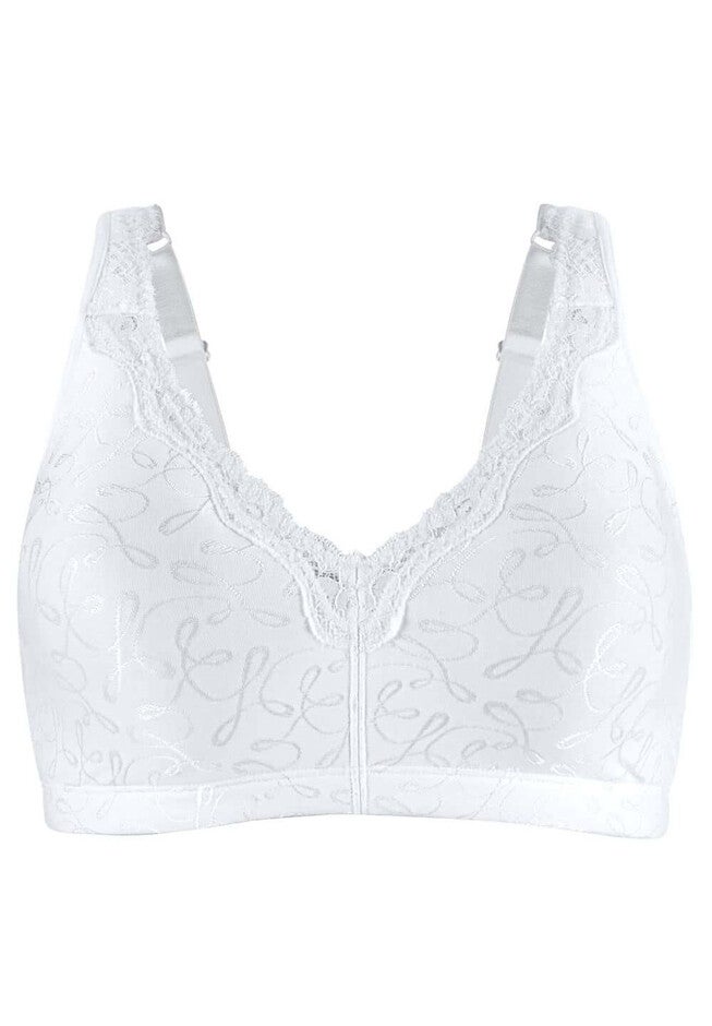 Fully® Comfort Lining Jacquard Lace Bra, , alternate image number null