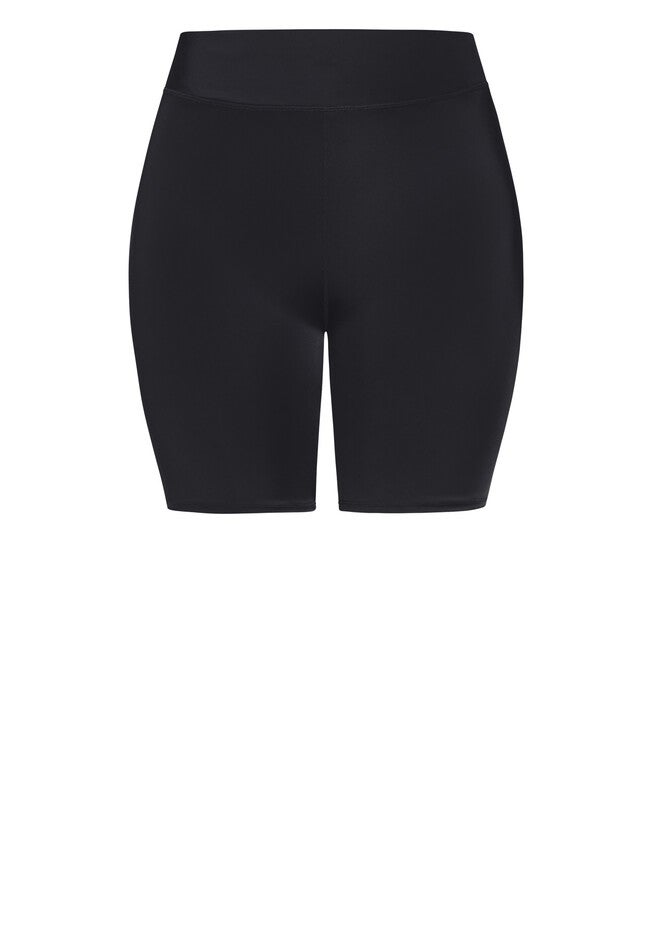 Hi Waist Swim Short, BLACK, alternate image number null