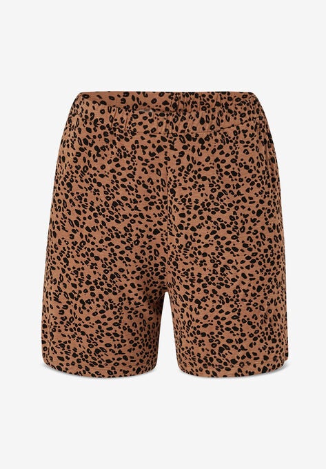 Pull-On Knit Shorts With Pockets, , alternate image number null