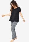 2-Pc. Knit Sleep Set, , alternate image number null
