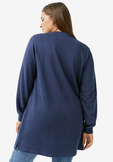 Zip-Pocket Sweatshirt, , on-hover image number null