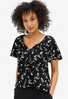 Flutter Sleeve Blouse, , alternate image number null